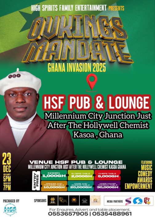 Oukings Mandate: Ghana Invasion 2025 – The event that’s about to break the Internet